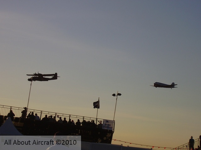Catalina & C47 Dakota Flyby