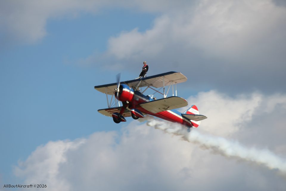 Boeing Stearman wingwalker
