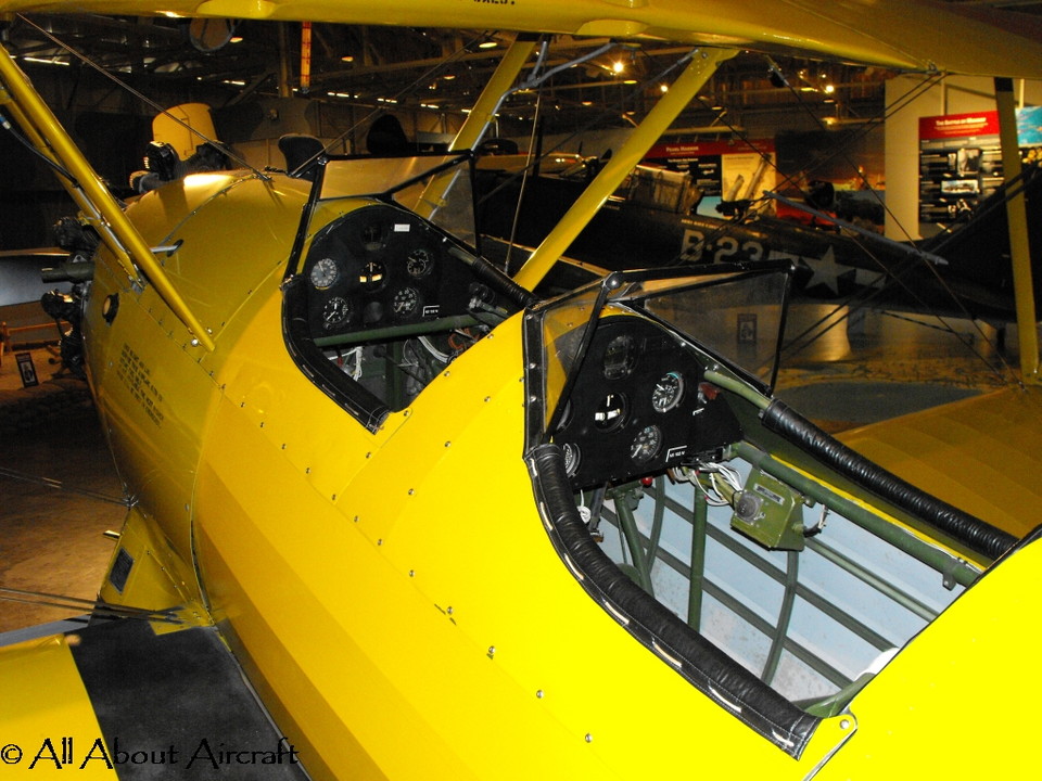 Stearman N2S-3 Cockpit