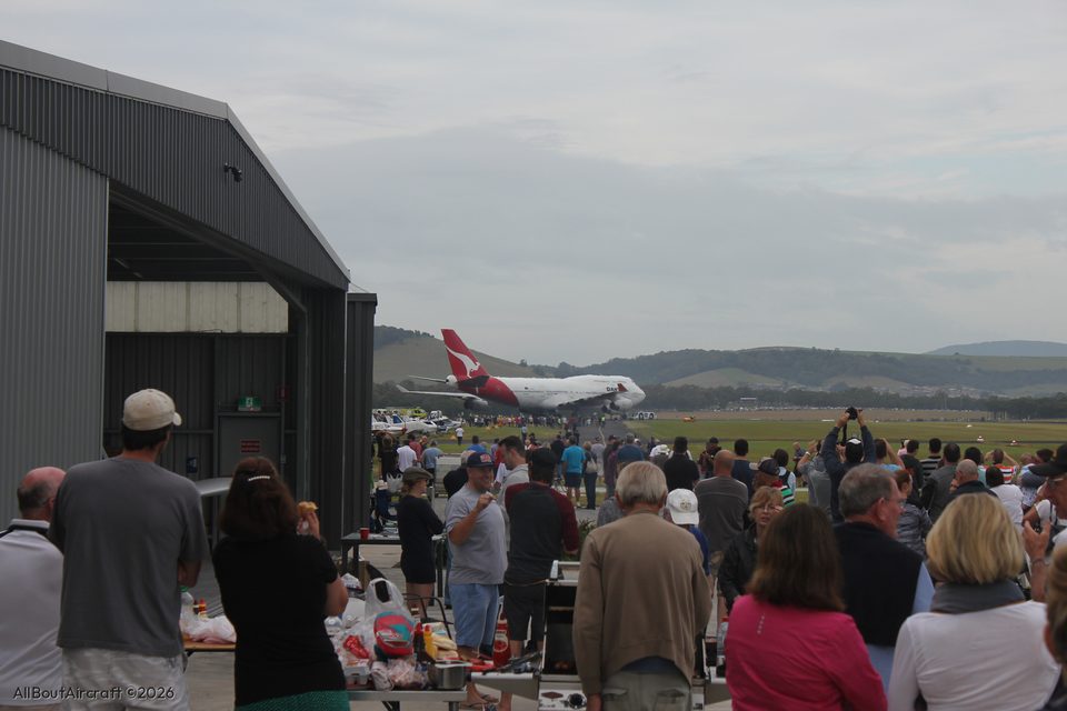 The welcome beside the HARS hangar