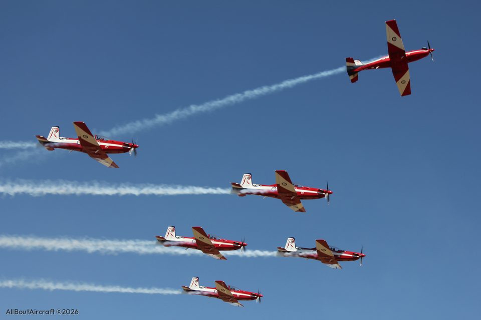 Roulettes, Pilatus PC-9/A