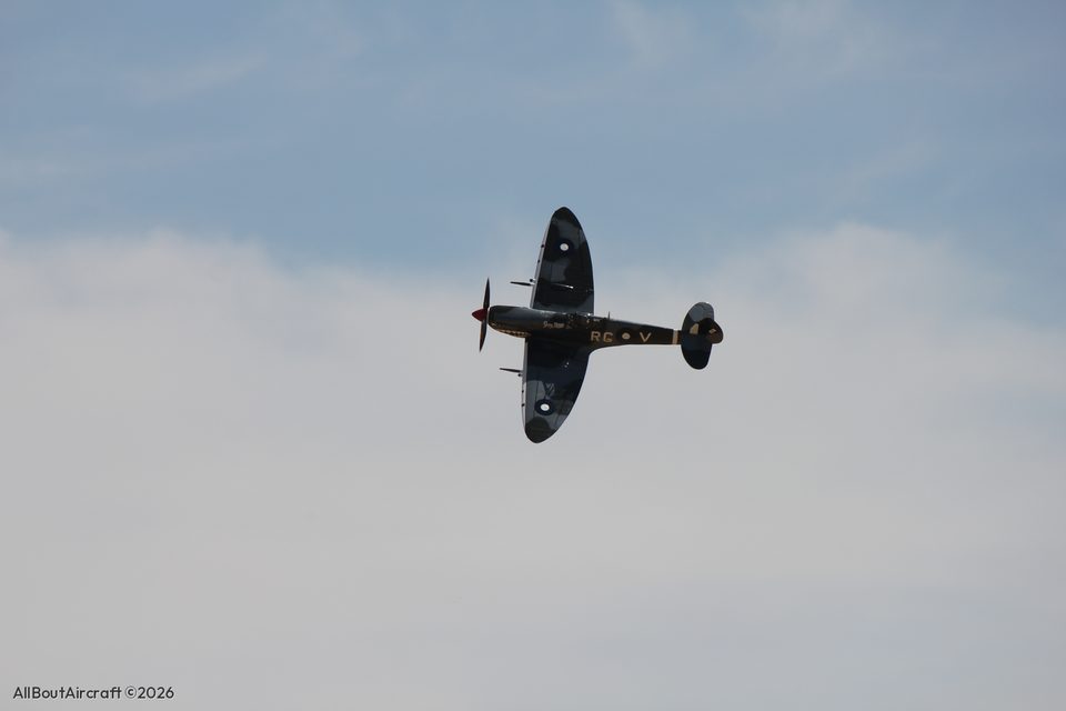 Spitfire Mk VIII, Grey Nurse, RG-V
